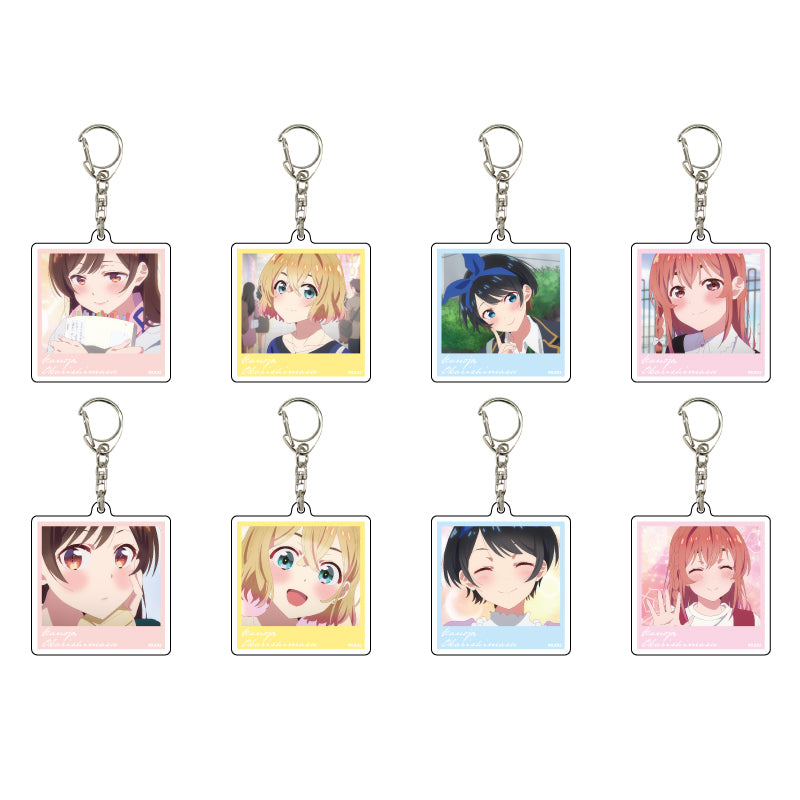 Acrylic Key Chain "Rent-A-Girlfriend" 14 Scenes Illustration