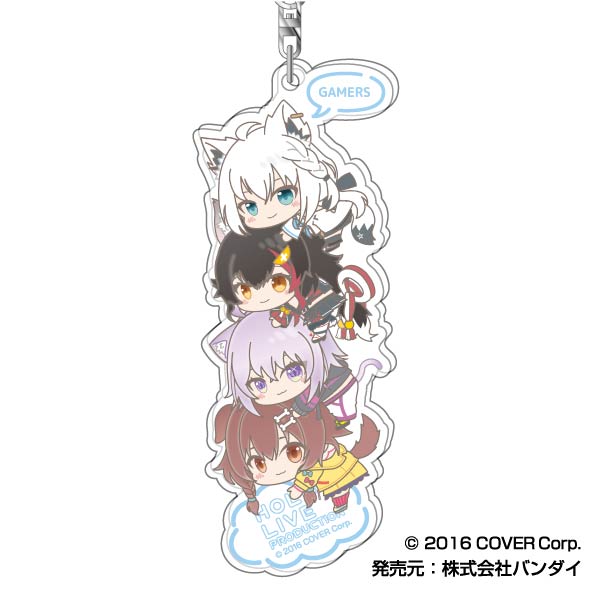 Acrylic Key Chain Hololive Hug Meets Tsumi Arrange