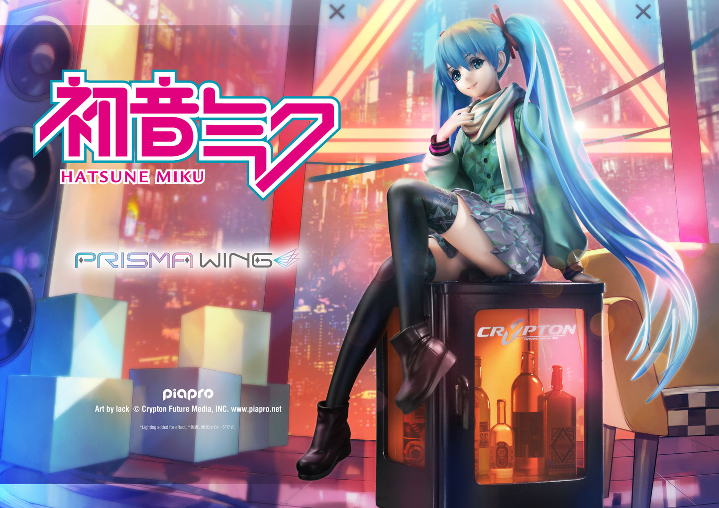PRISMA WING Hatsune Miku Art by lack 1/7 Scale Figure