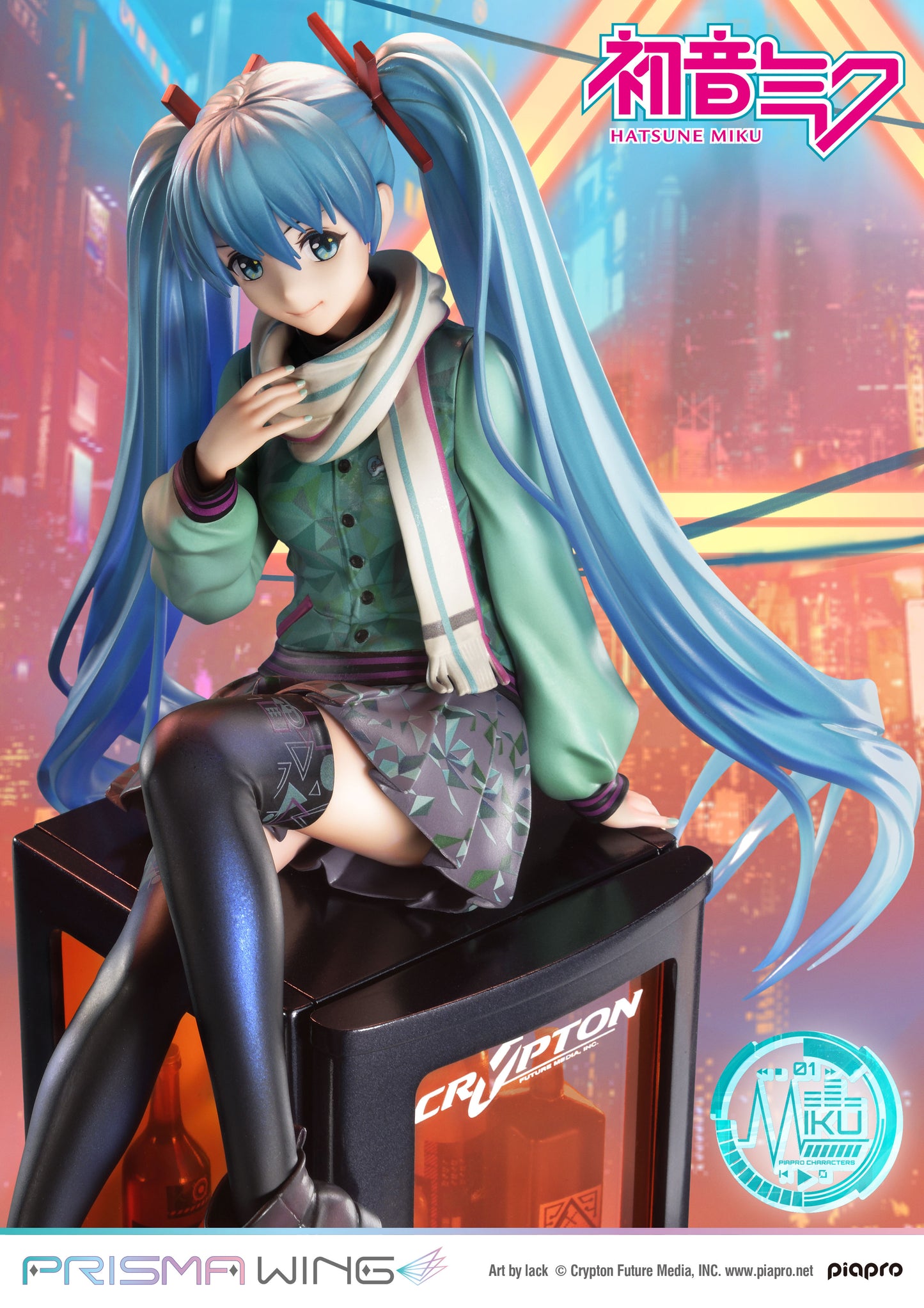 PRISMA WING Hatsune Miku Art by lack 1/7 Scale Figure