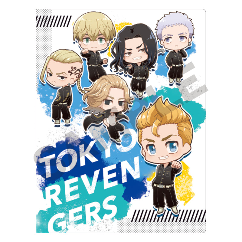 "Tokyo Revengers" Pockets Clear File Folders