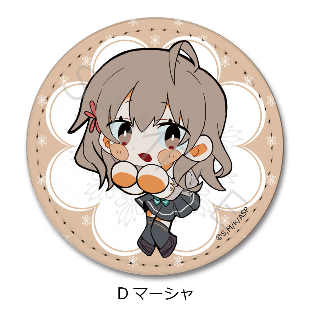 "Alya Sometimes Hides Her Feelings in Russian" Leather Badge (New!)