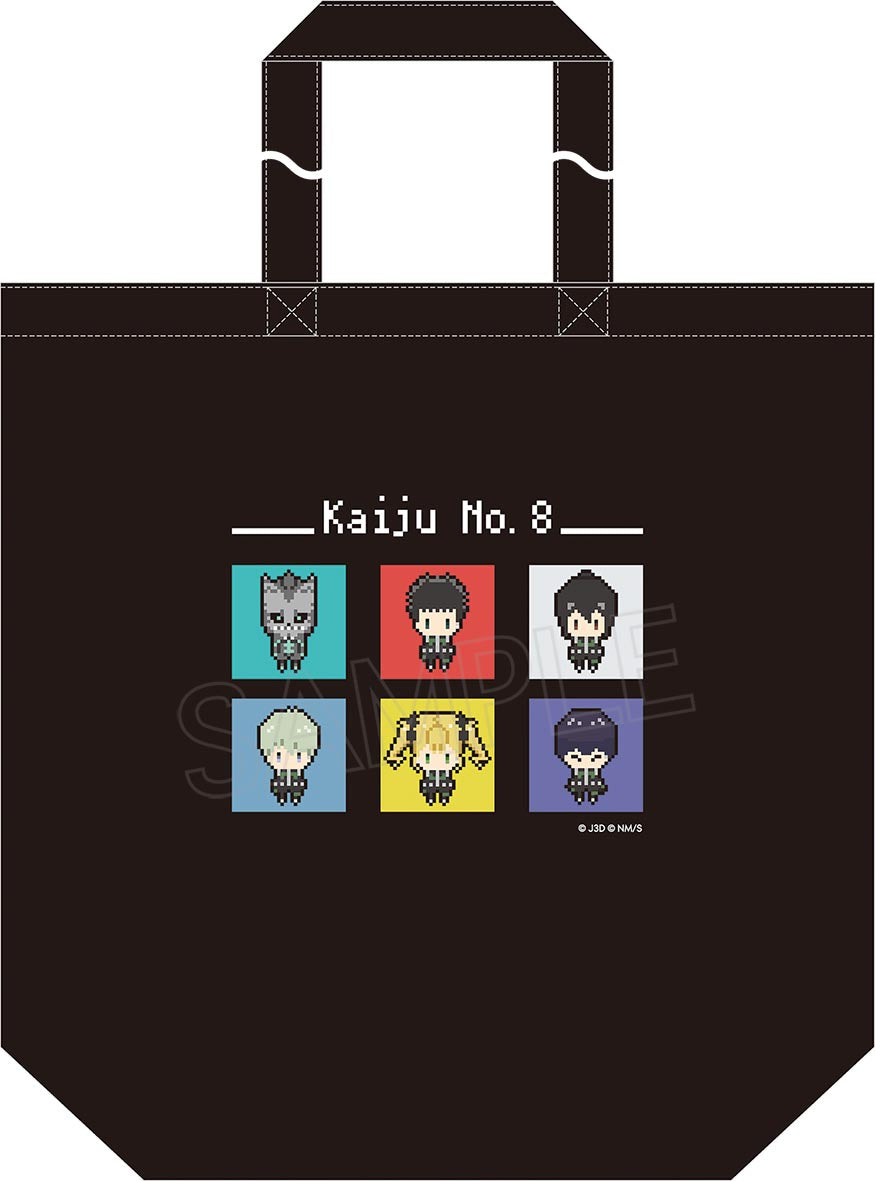 "Kaiju No. 8" Pixel Art Series Tote Bag