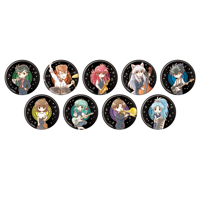 Can Badge "YuYu Hakusho" 22 JAZZ Ver. (Graff Art Illustration)