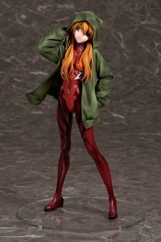 "Evangelion: 3.0+1.0 Thrice Upon a Time" Shikinami Asuka Langley Hoodie Ver.