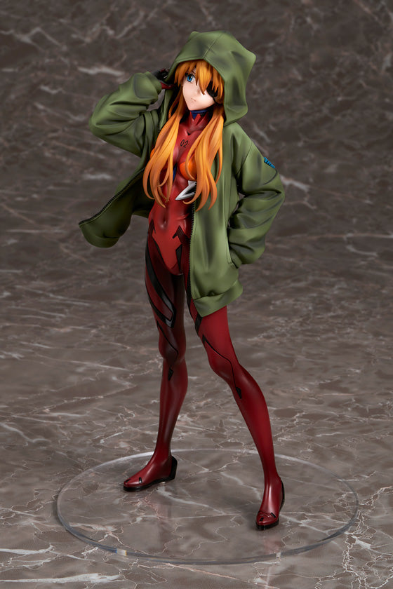 "Evangelion: 3.0+1.0 Thrice Upon a Time" Shikinami Asuka Langley Hoodie Ver.
