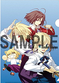 TYPE-MOON Ace Cover Illustration Clear File Set (Nero & Arcueid & Aoko) (Nero & Jeanne & Altria)