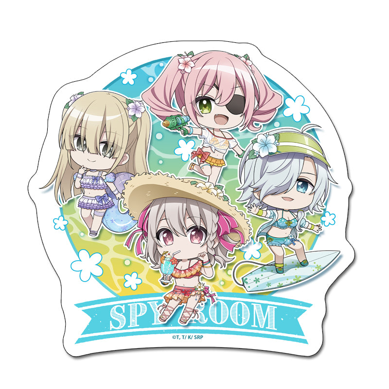 "Spy Room" Puchichoko Magnet Sticker Swimwear Ver.