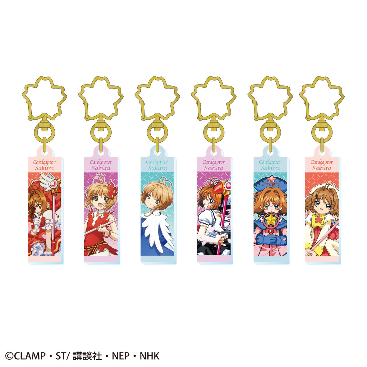 "Cardcaptor Sakura" Trading Acrylic Key Chain Cardcaptor Sakura Vol. 2
