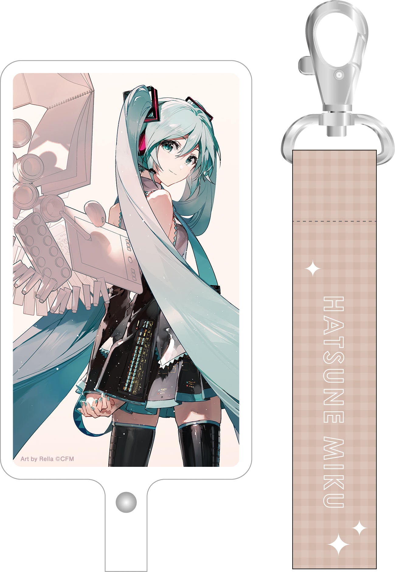 Hatsune Miku Series Phone Tab & Strap Set Hatsune Miku 16th Birthday