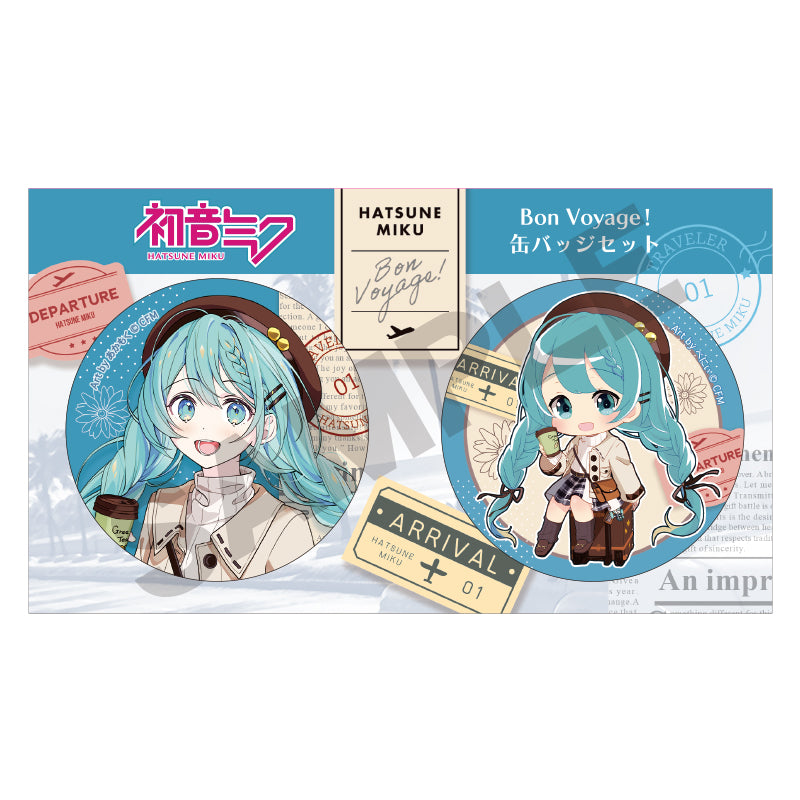 Hatsune Miku Can Badge 2 Set
