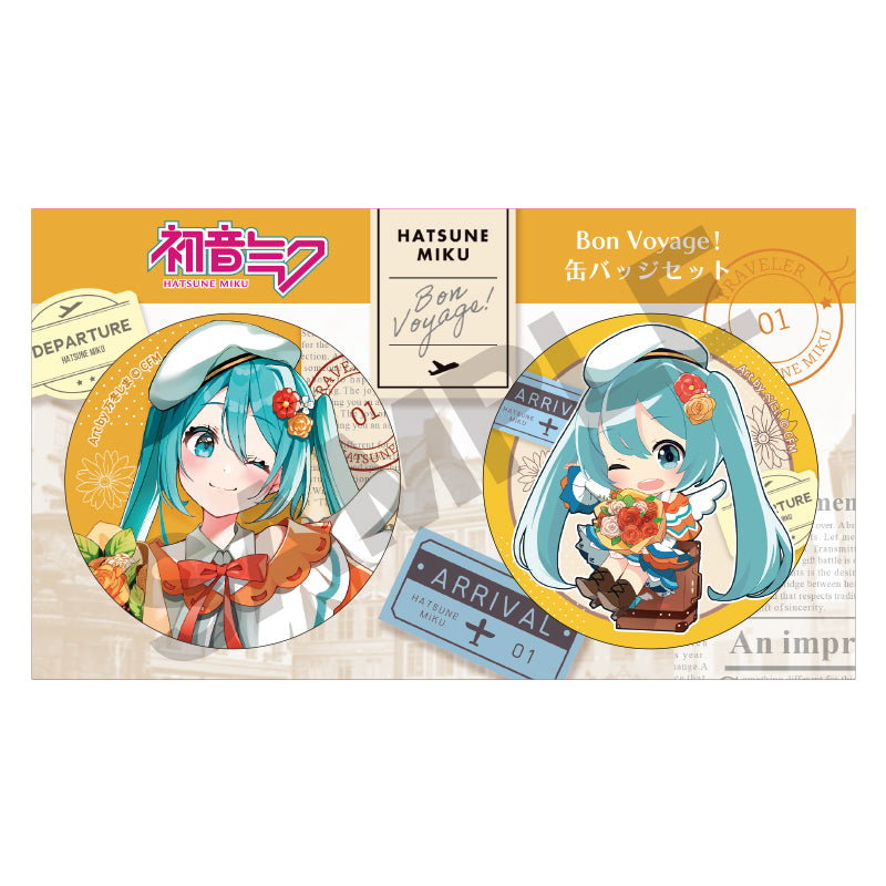Hatsune Miku Can Badge 2 Set