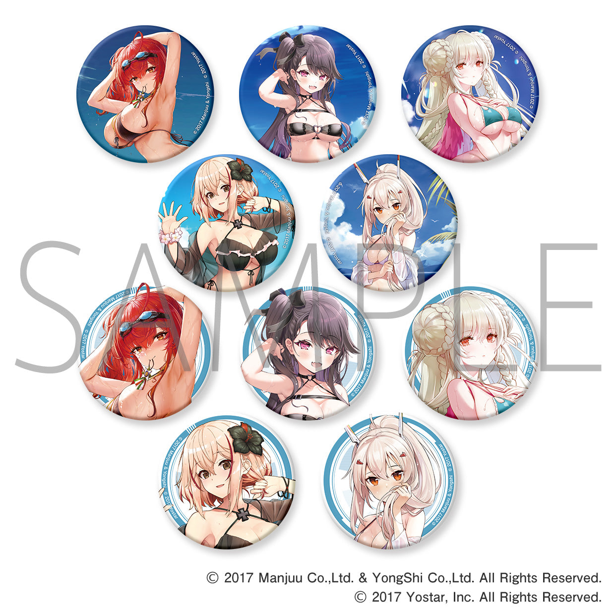"Azur Lane" Trading Can Badge