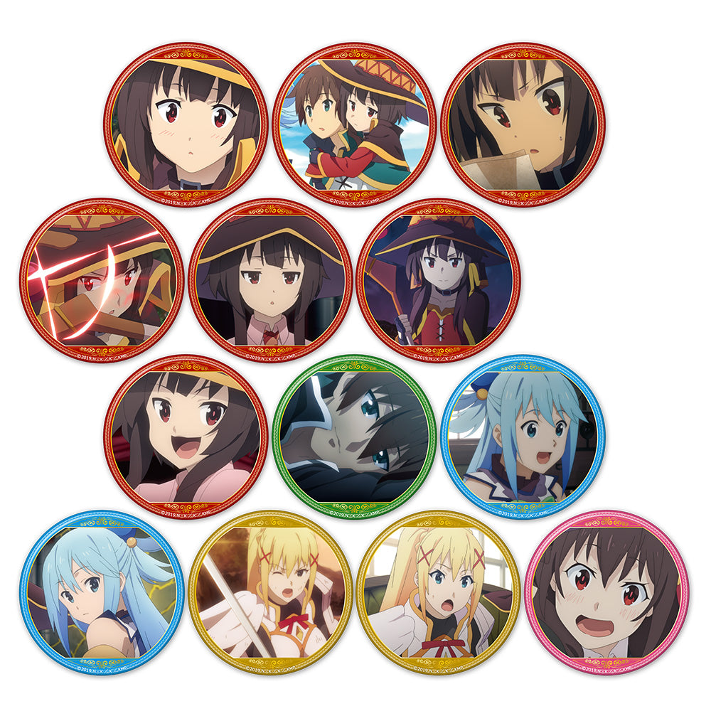 "Kono Subarashii Sekai ni Shukufuku wo! Legend of Crimson" Trading Can Badge