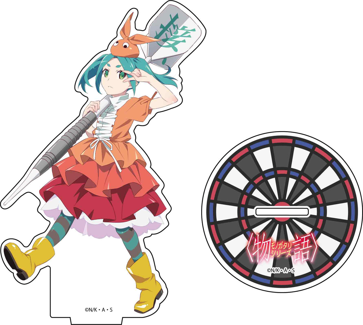 "Monogatari" Series x Darts Acrylic Stand
