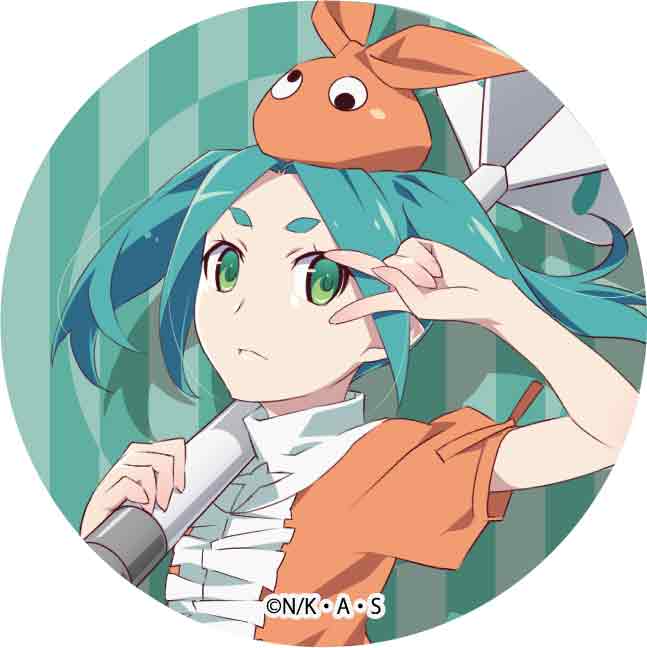 "Monogatari" Series x Darts Trading Can Badge