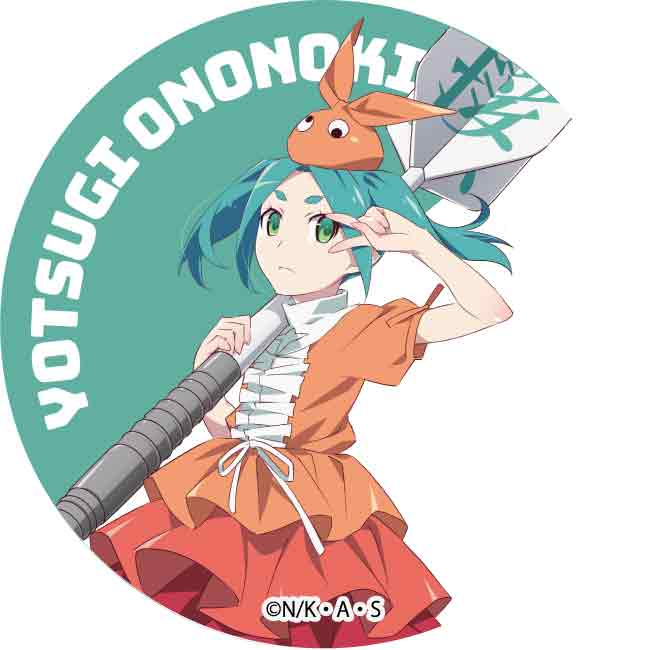 "Monogatari" Series x Darts Trading Can Badge