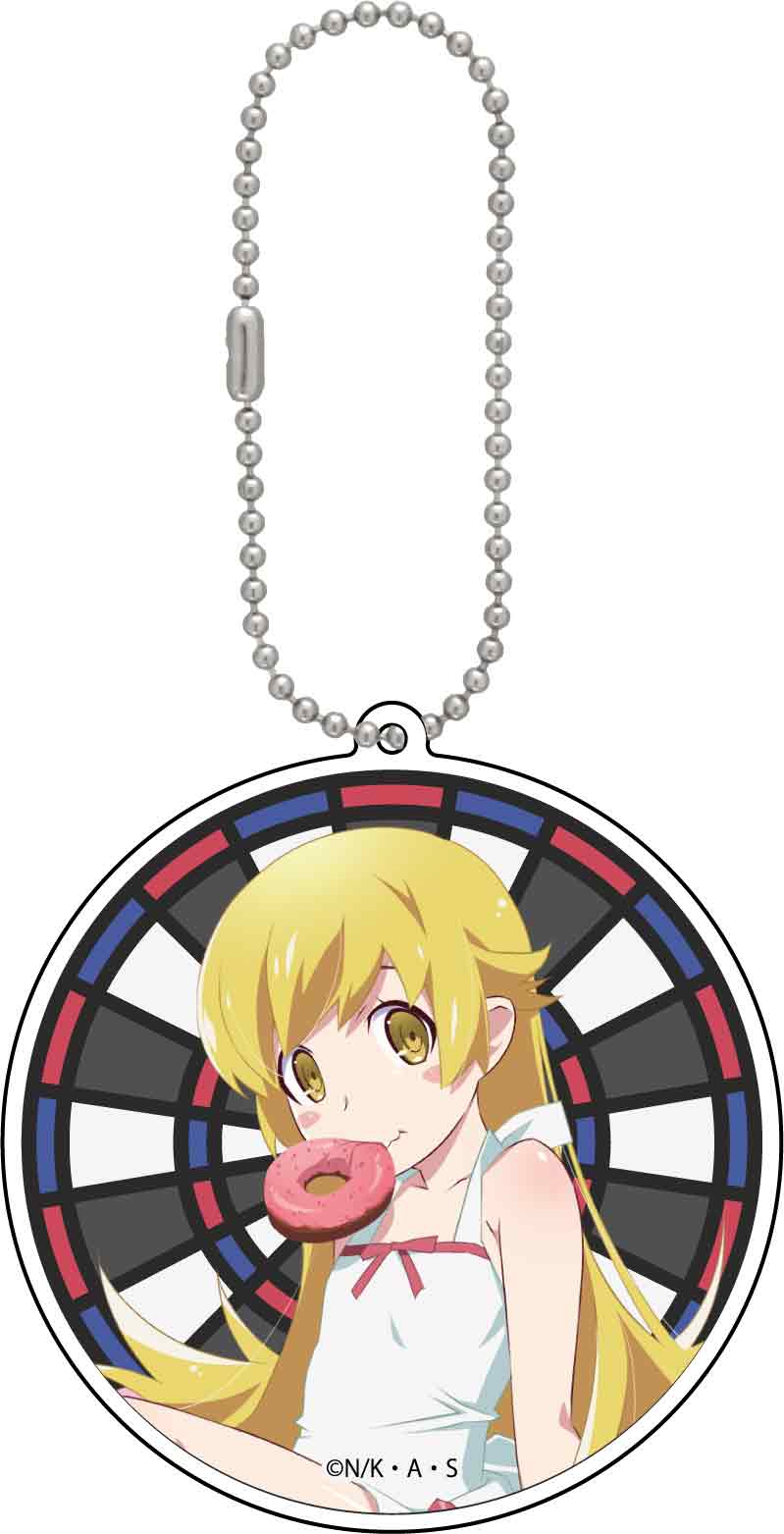 "Monogatari" Series x Darts Trading Acrylic Key Chain