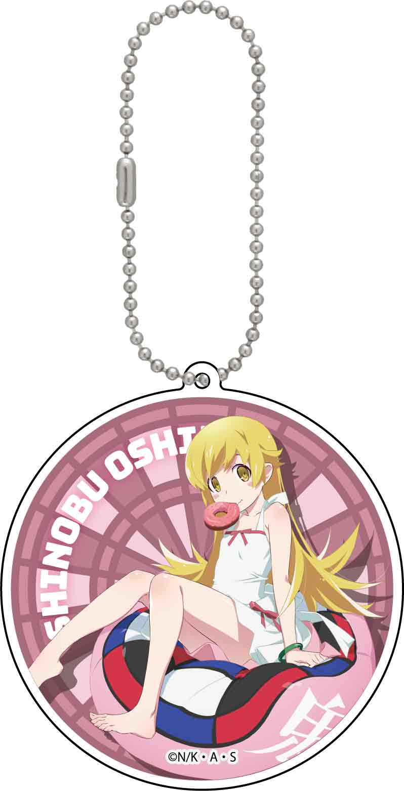"Monogatari" Series x Darts Trading Acrylic Key Chain