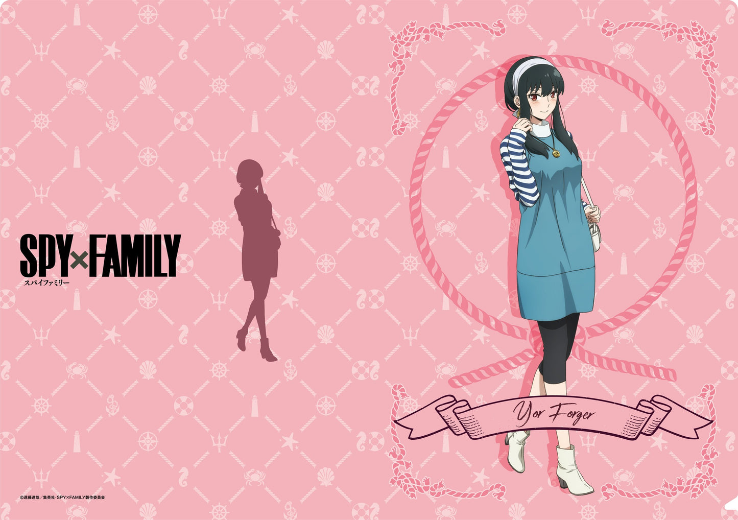 "SPY x FAMILY" Clear File Folders - Mr. and Mrs. Forgers