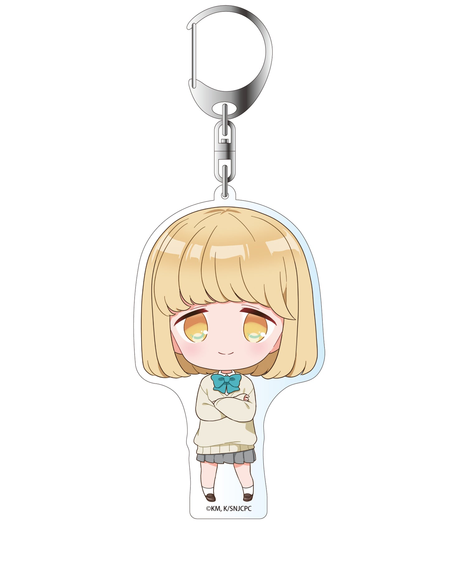 "Miss Shikimori Is Not Just Cute" Original Illustration Acrylic Key Chains