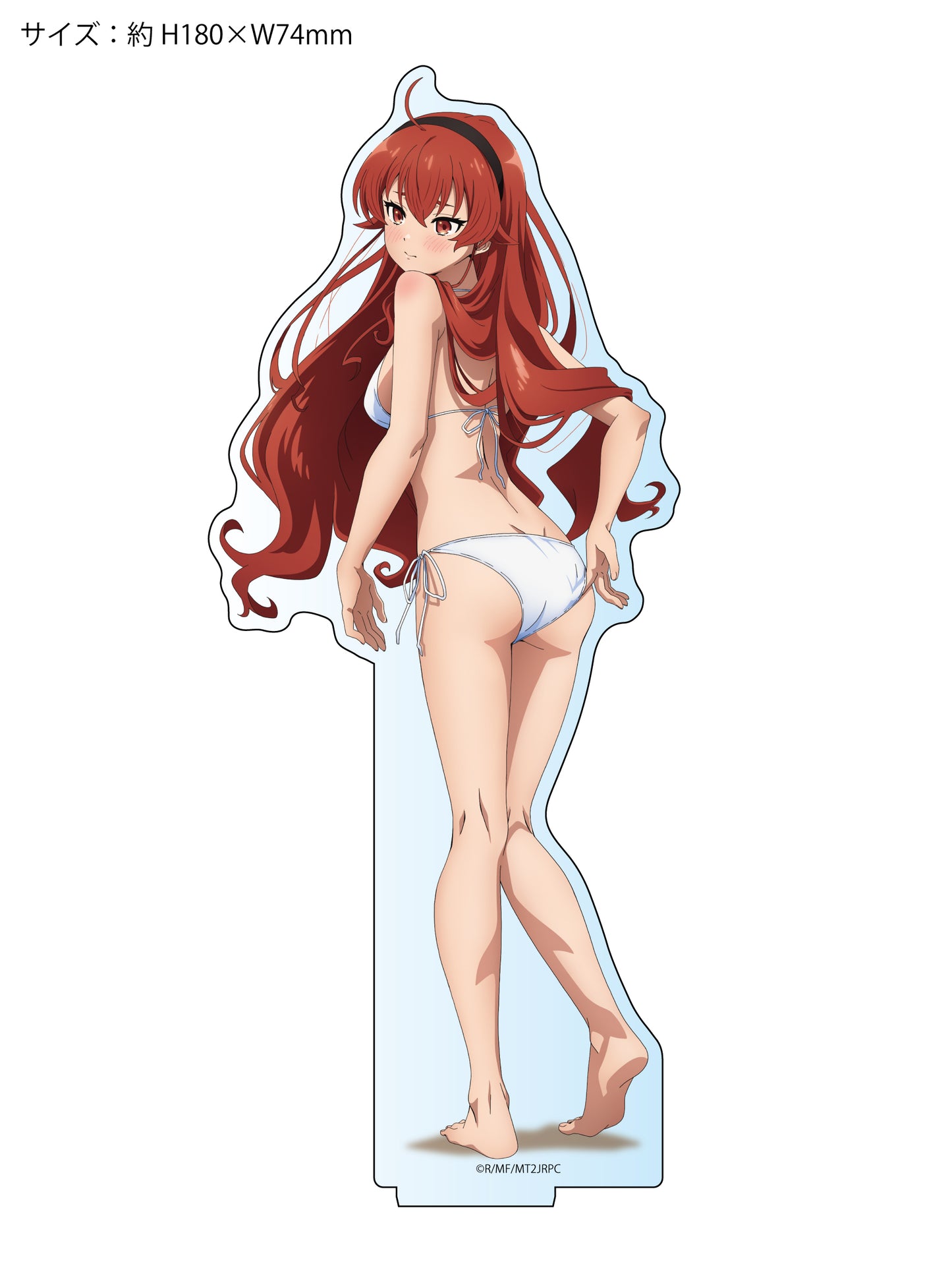 "Mushoku Tensei II: Jobless Reincarnation" Original Illustration Acrylic Stand White Bikini