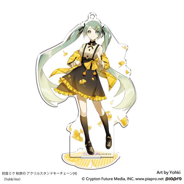 Hatsune Miku Autumn Trip Acrylic Stand Key Chain 2