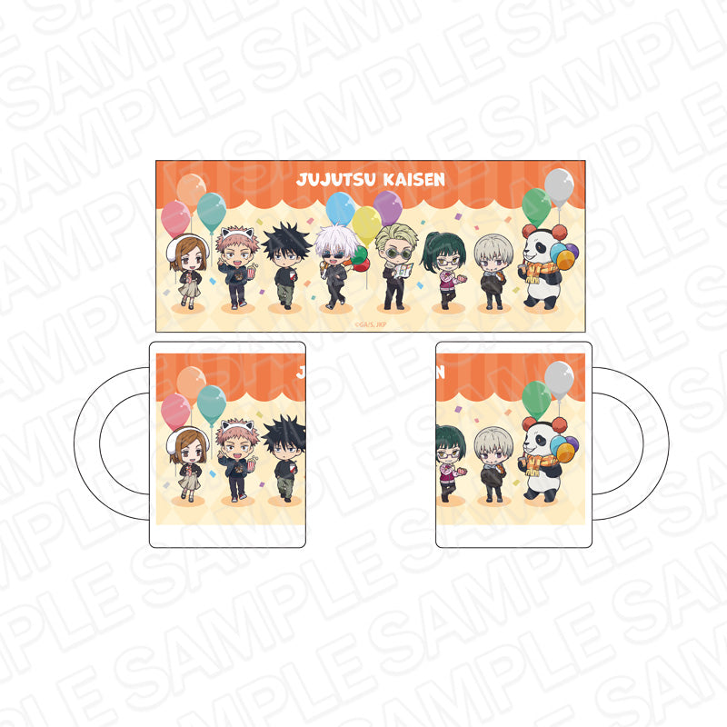 "Jujutsu Kaisen" Mug Amusement Park Mini Character Ver.