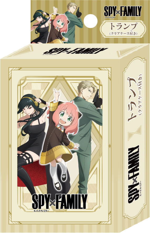 "SPY x FAMILY" Playing Cards (with Clear Case)