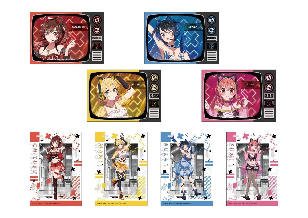"Rent-A-Girlfriend" Heroine Festival Original Illustration Photo Card Collection