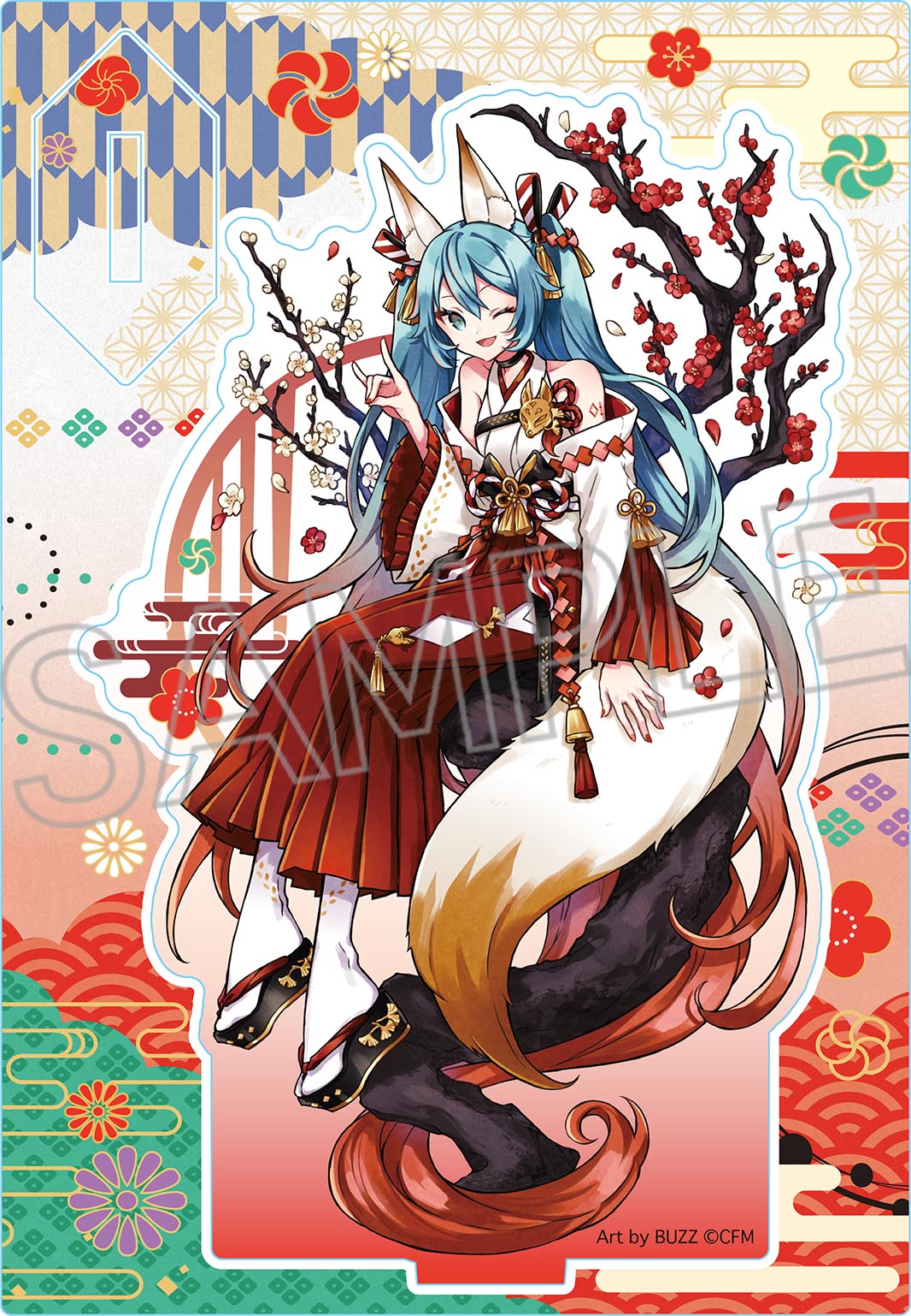 Hatsune Miku Hyakki Yakou Acrylic Stand M