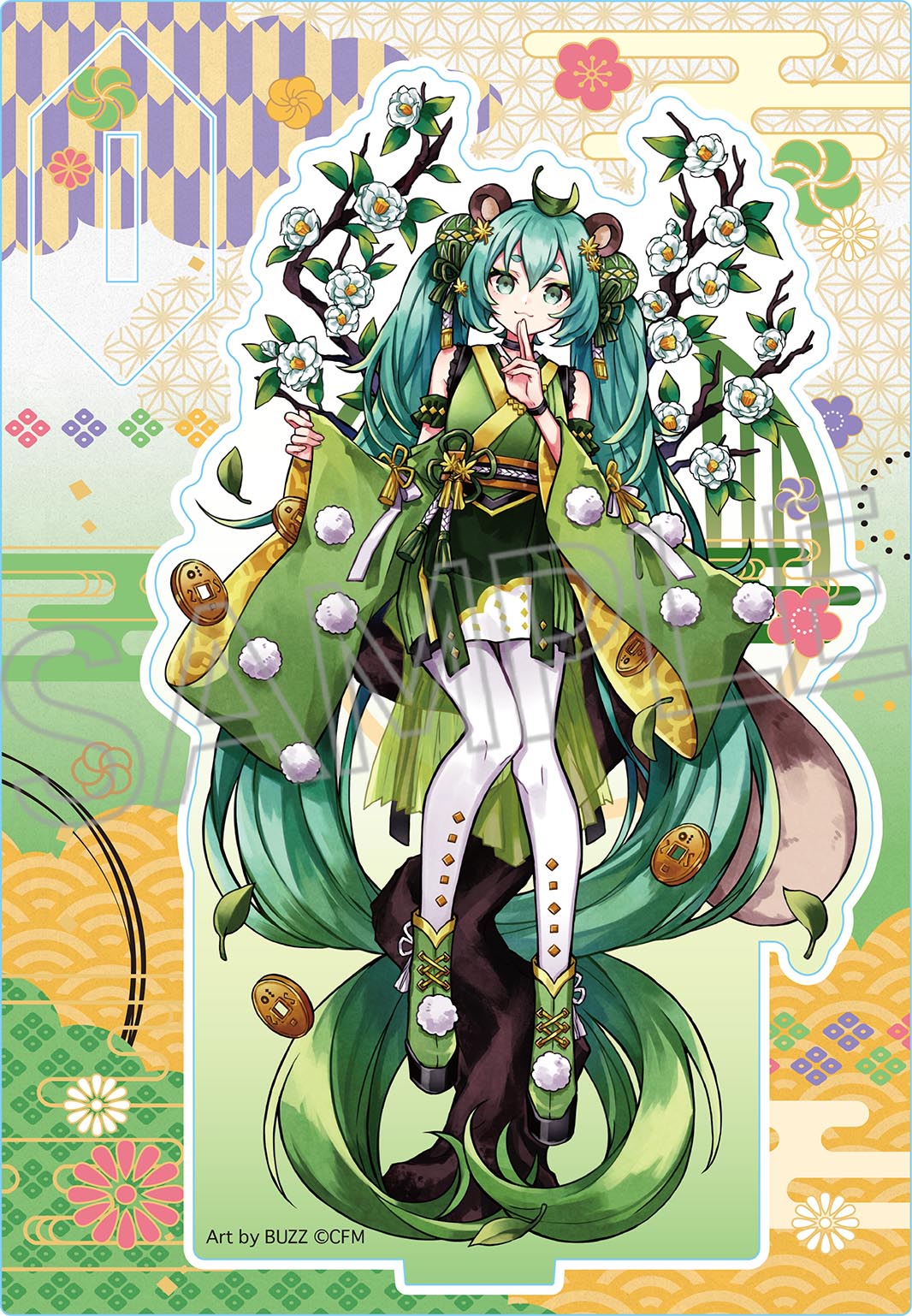 Hatsune Miku Hyakki Yakou Acrylic Stand M