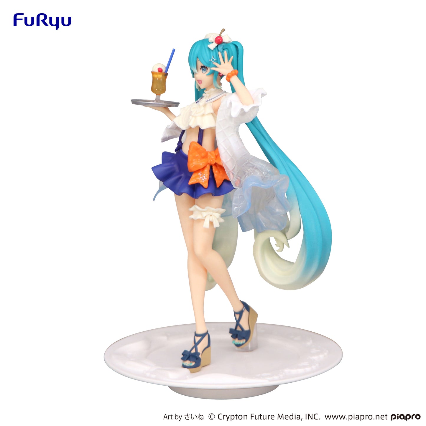 Hatsune Miku Exceed Creative Figure -SweetSweets Series Tropical Juice