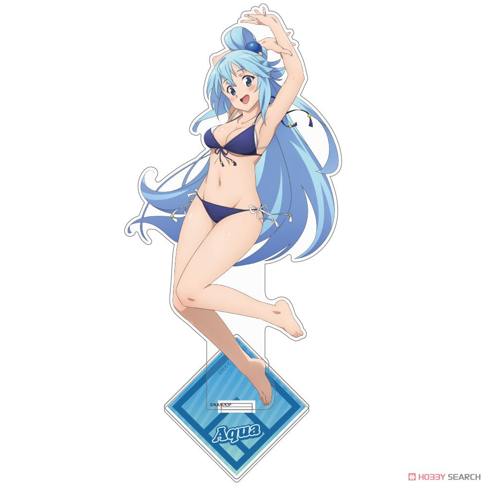 "Kono Suba! 3" Acrylic Stands (Large) Swimwear Ver.
