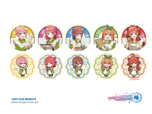 "The Quintessential Quintuplets Specials" Aoyagi Souhonke Trading Can Badge