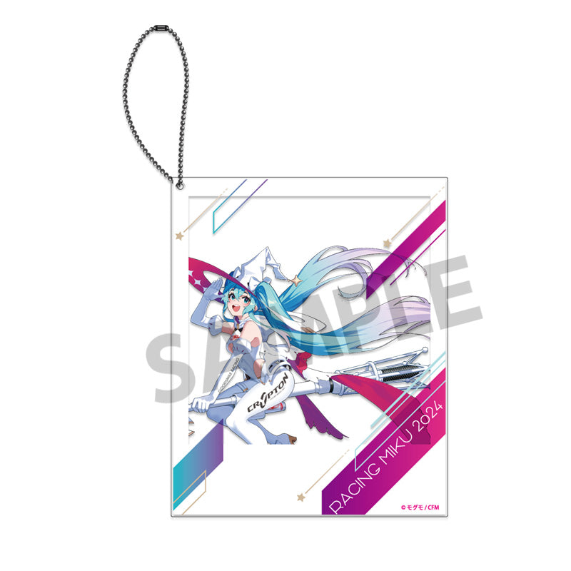 Racing Miku 2024 Acrylic Key Chain