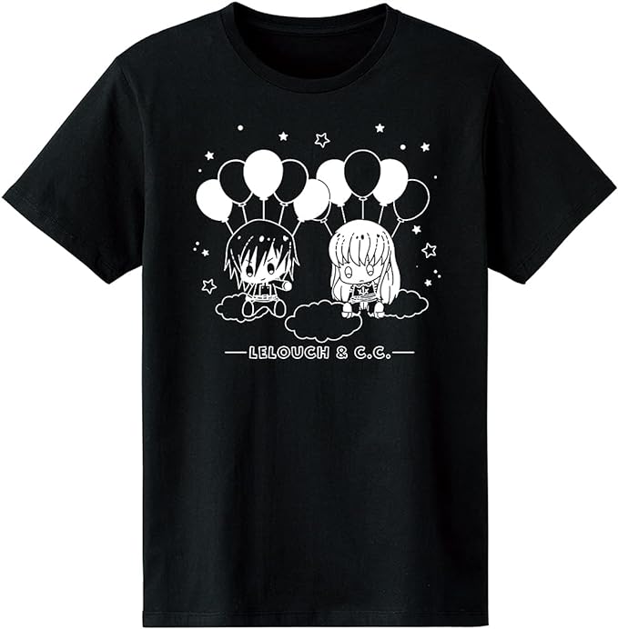 Code Geass Lelouch of the Rebellion" Lelouch & C.C. POPOON T-shirt