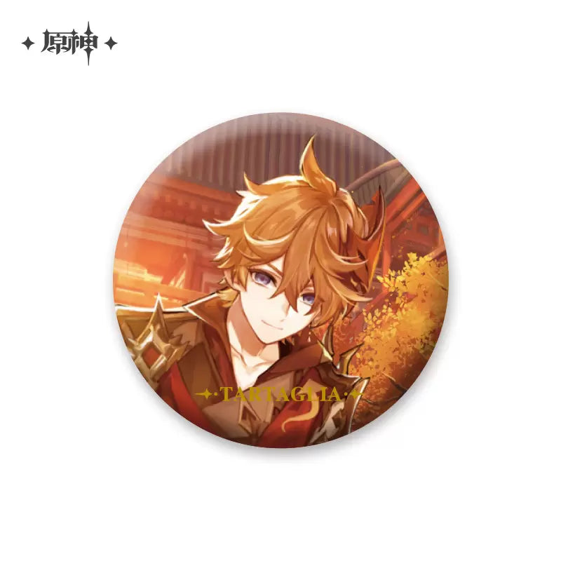 Genshin Impact Tin Badges