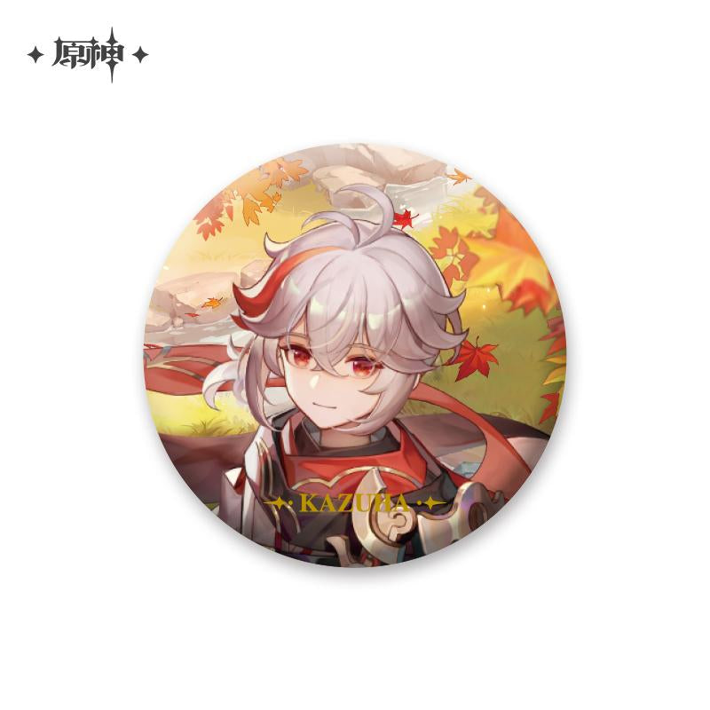 Genshin Impact Tin Badges