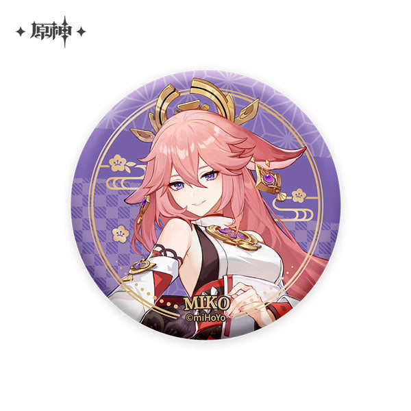 Genshin Inazuma Character Badge