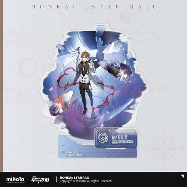 Honkai Star Rail Character Banner Themed Standees