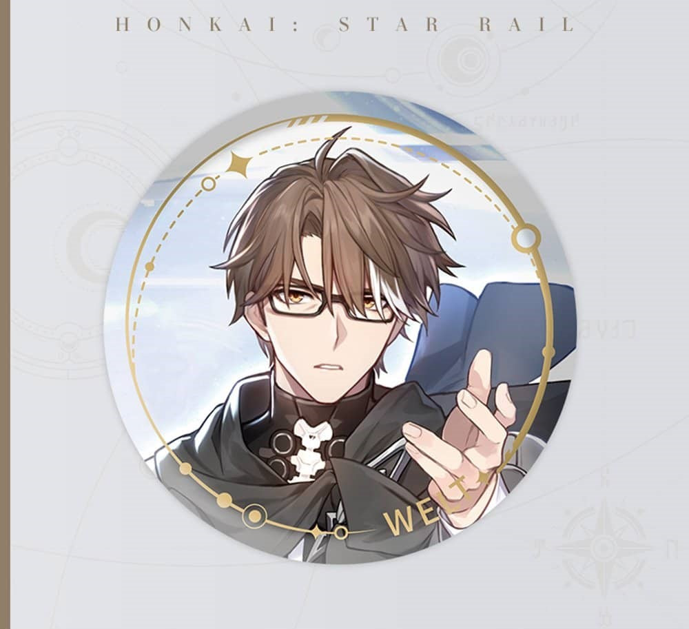 Character Banner Themed Badge Pin-Erudition