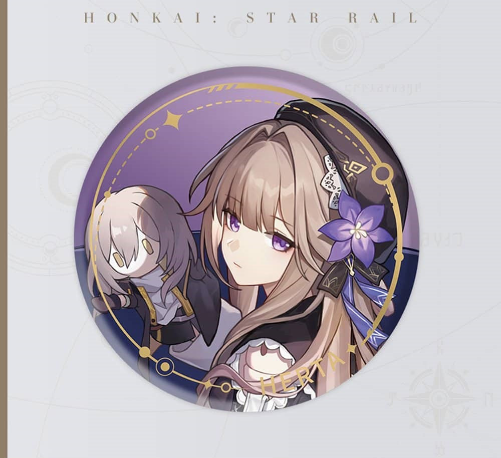 Character Banner Themed Badge Pin-Erudition