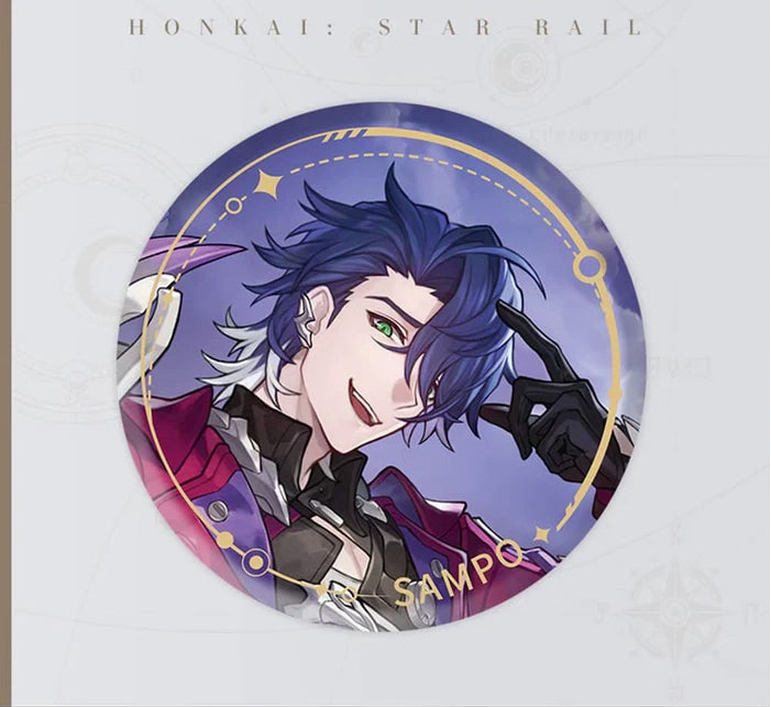 Character Banner Themed Badge Pin-Erudition
