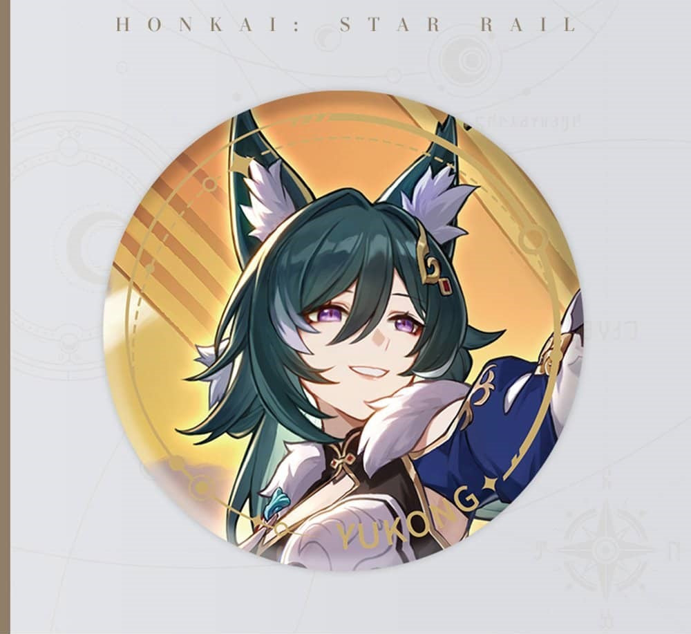 Character Banner Themed Badge Pin-Erudition