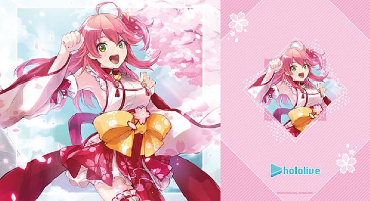 Bushiroad Rubber Mat Collection V2 Vol. 516 Hololive Elite Miko Vtuber, Sakura Miko