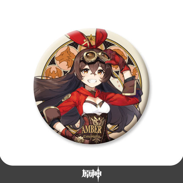 Genshin Mondstadt Series Character Can Badge