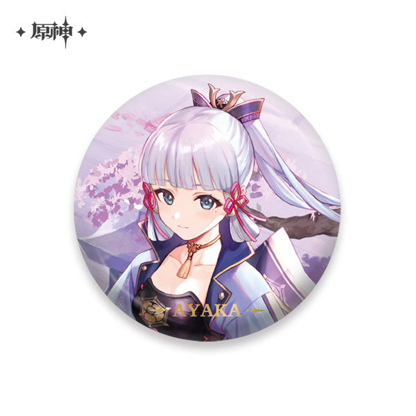 Genshin Impact Tin Badges