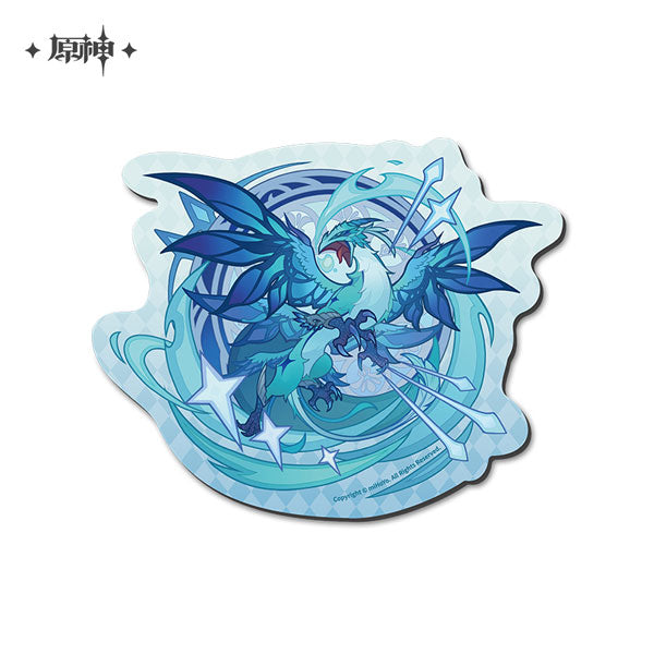 Genshin Impact Windblume’s Breath Theme Kisscut Mousepads
