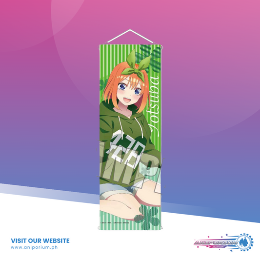 Slim Tapestry "The Quintessential Quintuplets Season 2" Nakano Yotsuba Hizamakura Ver.